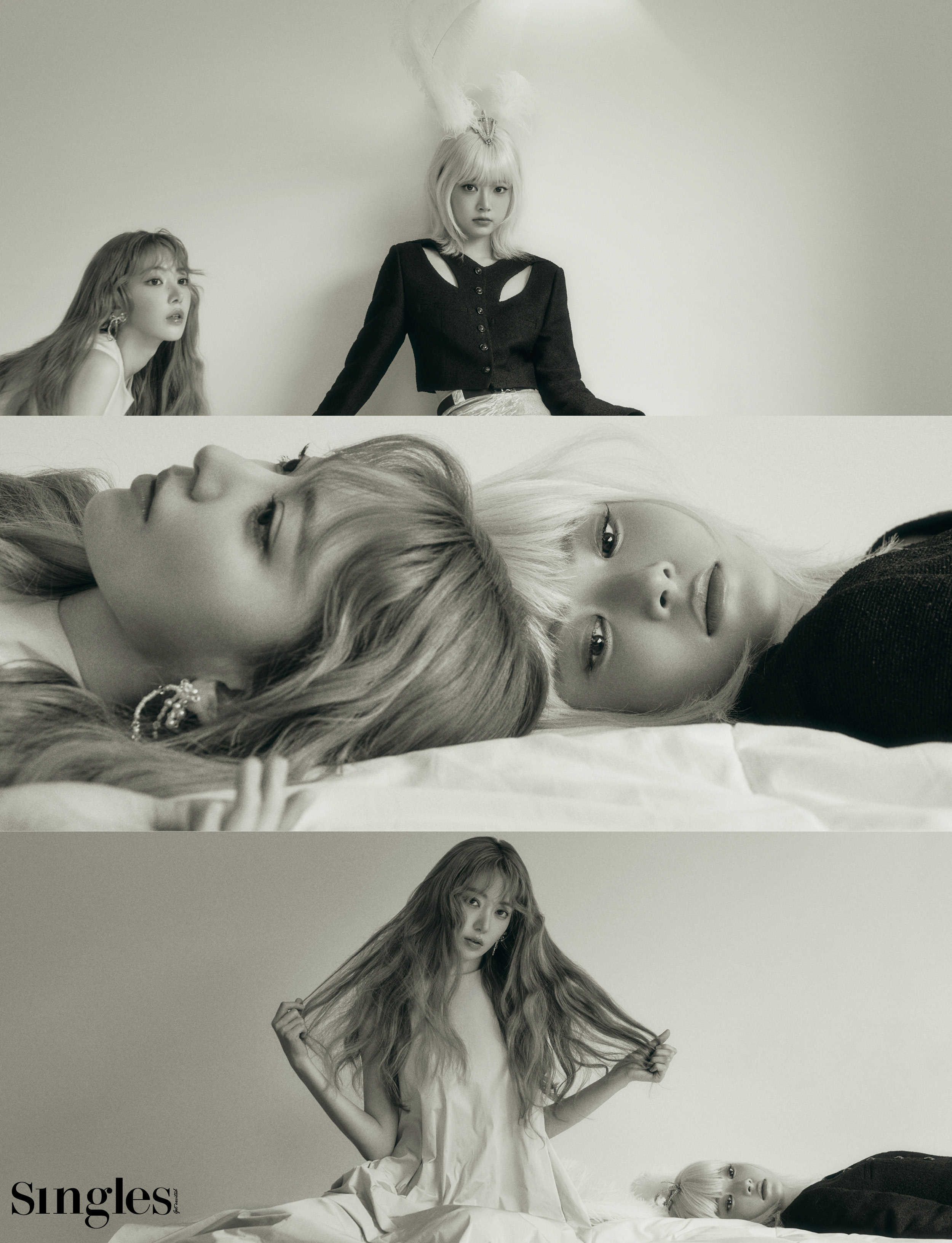 셀럽, 셀럽화보, 르세라핌 싱글즈 화보, 채원 싱글즈 화보, 크레이지, CRAZY